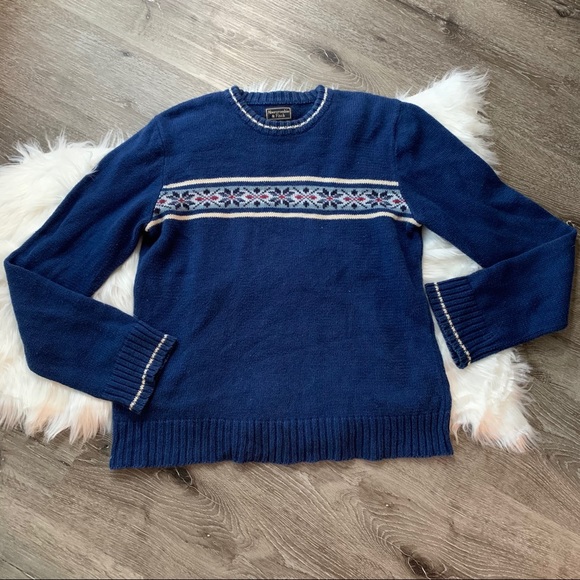 Vintage 1990’s Abercrombie & Fitch Grandpa Sweater - Picture 4 of 13
